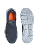 Men's Grey Brea Ease Slip-On Lightweight and Cushioned Sneakers