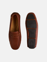 Men's Tan Dress Lightweight and Comfortable Loafers