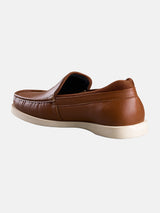 Men's Tan  Luxe Casual Loafers