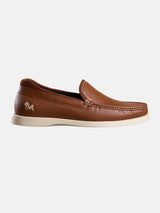 Men's Tan  Luxe Casual Loafers