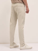 Men's Khaki Casual Skinny Fit  Jeans