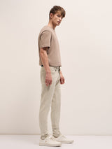 Men's Khaki Casual Skinny Fit  Jeans