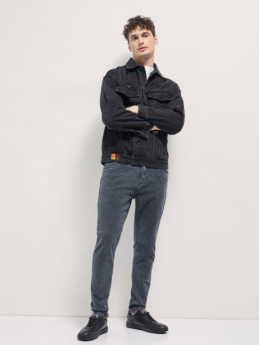 Men's Blue Casual Skinny Fit  Jeans