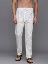 Men's Cream Festive Cotton Delight Pajama