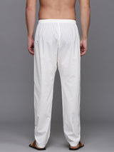 Men's Cream Festive Cotton Delight Pajama