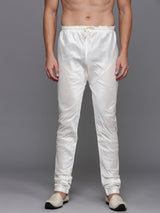Men's Warm White Festive Elegance Pajama