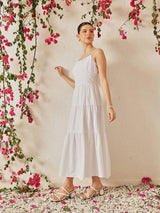 Women's Layered Maxi Dress
