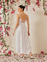 Women's Layered Maxi Dress
