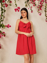 Women's Cotton Fit & Flare Dress