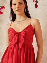 Women's Cotton Fit & Flare Dress