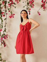 Women's Cotton Fit & Flare Dress
