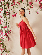 Women's Cotton Fit & Flare Dress