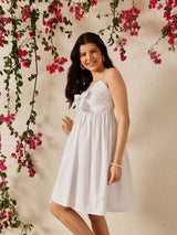 Women's Floral Fit & Flare Dress