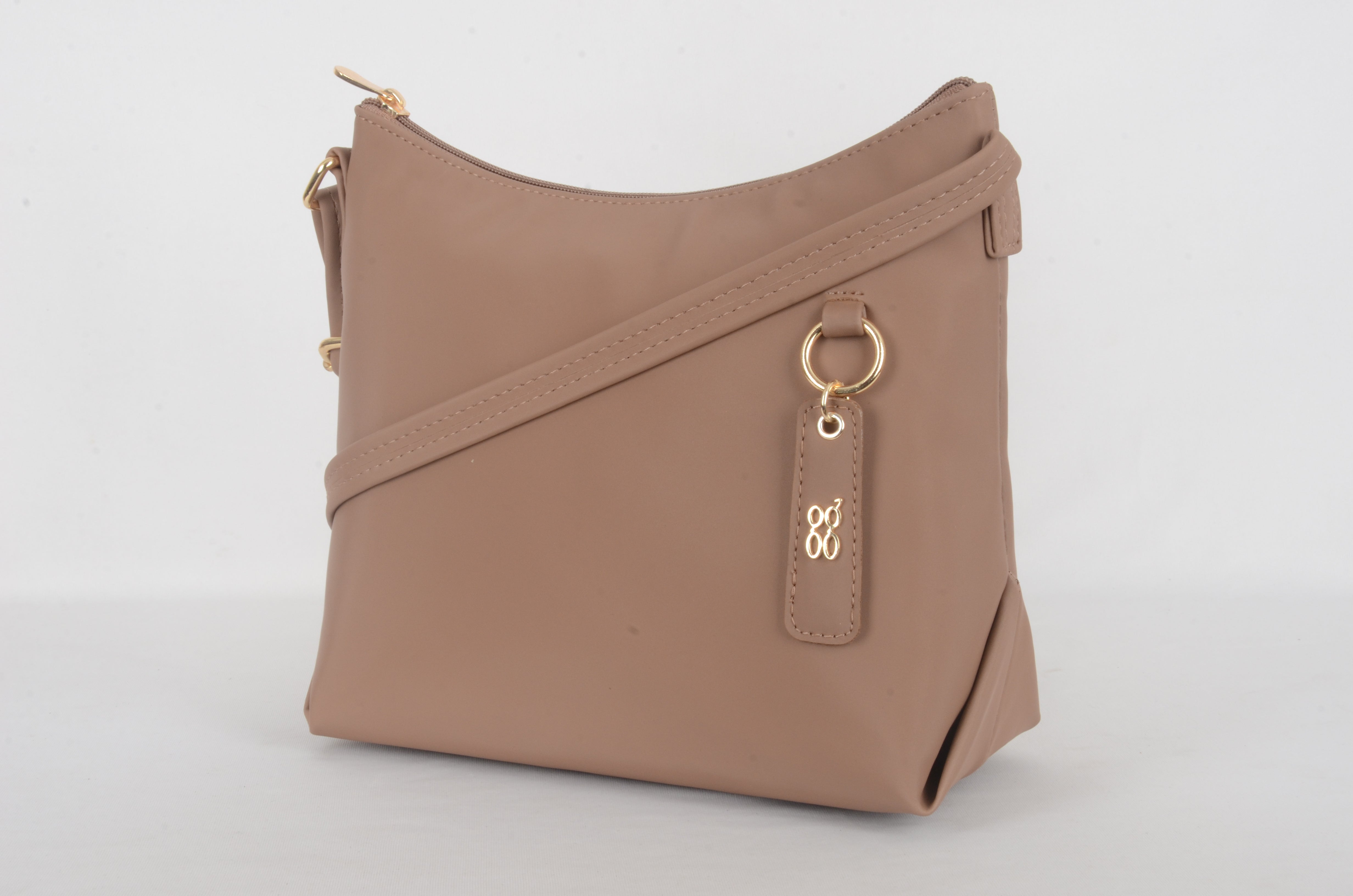 Women's Mauve Pink Small Hobo Bag