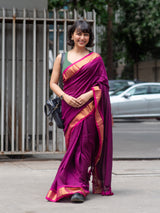 Women's Multicolor Cotton Blend Saree