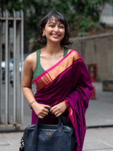 Women's Multicolor Cotton Blend Saree