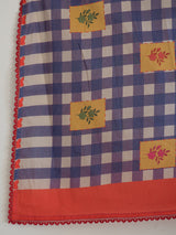 Women's Multicolor Mul Cotton Saree