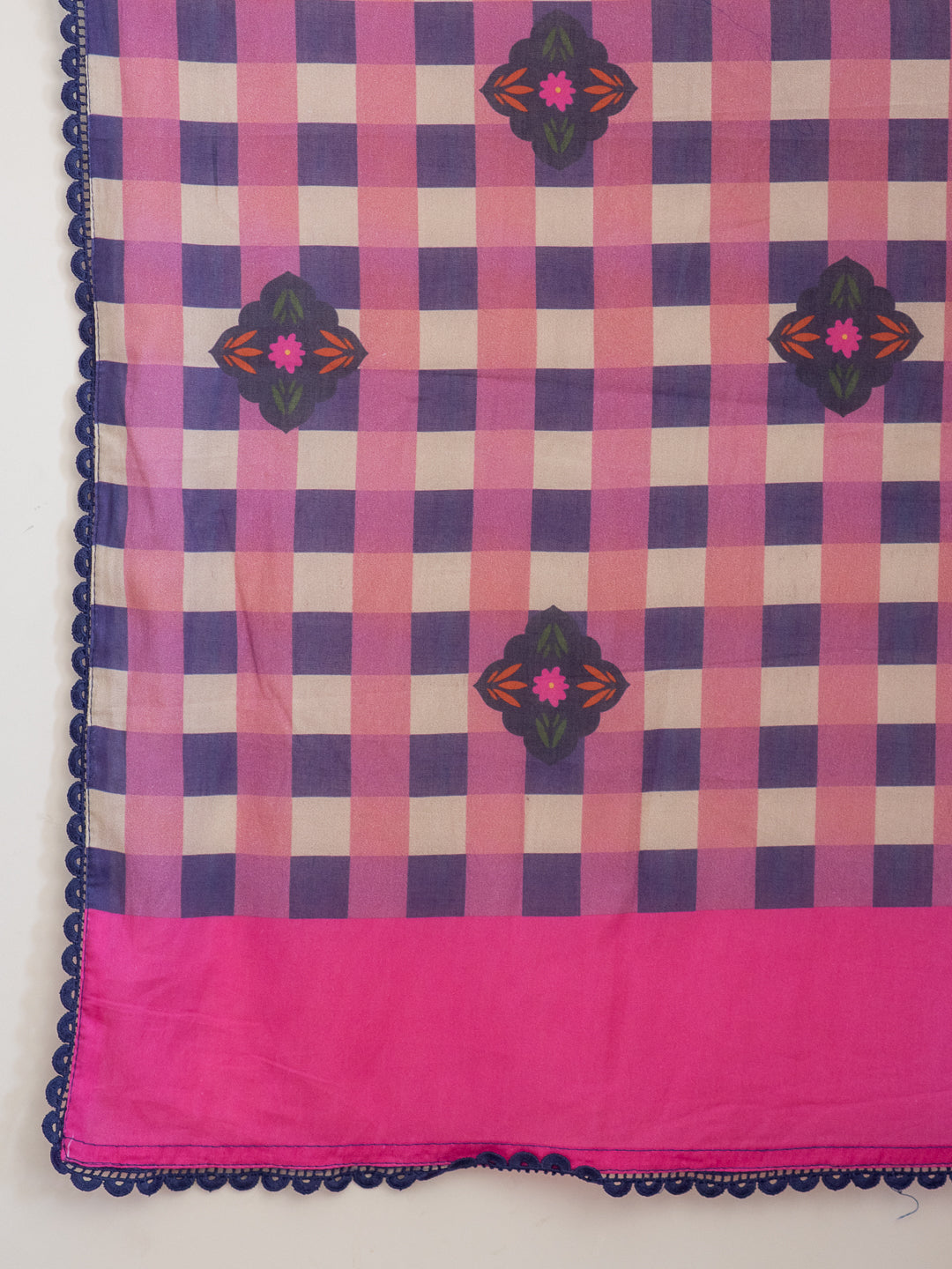 Women's Multicolor Mul Cotton Saree