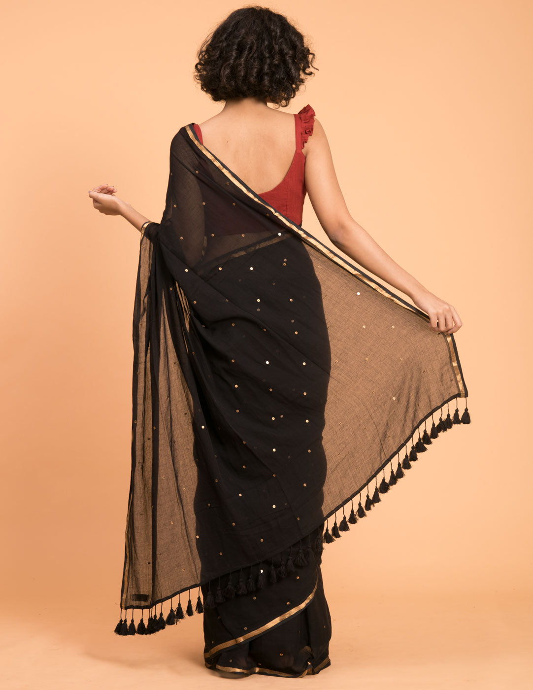 Women's Multicolor Pure Cotton Saree