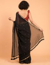 Women's Multicolor Pure Cotton Saree