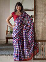 Women's Multicolor Mul Cotton Saree