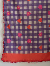 Women's Multicolor Mul Cotton Saree