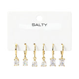 Women's Twinkletear Drop Earrings - Set of 3