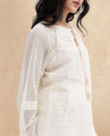 Women's Beige Casual Full Sleeves Top