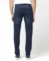Men's Blue Casual Regular Fit Solid Jeans