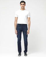 Men's Blue Casual Regular Fit Solid Jeans