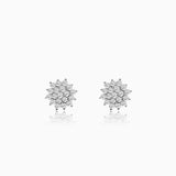 Women's Anushka Sharma Silver Zircon Shining Star Studs