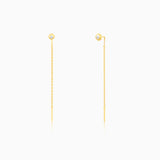 Women's Golden Bling Sui Dhaga Earrings