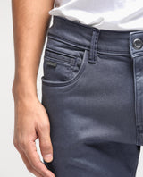Men's Grey Casual Slim Fit Solid Jeans
