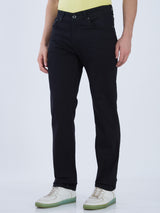 Mens Black Casual Slim Fit Jeans