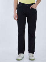 Mens Black Casual Slim Fit Jeans