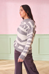 Women's Multicolor Casual Regular Fit Printed Full Sleeves Tops