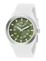 Men's Army Green Casual Analogue Watch-FC05GR