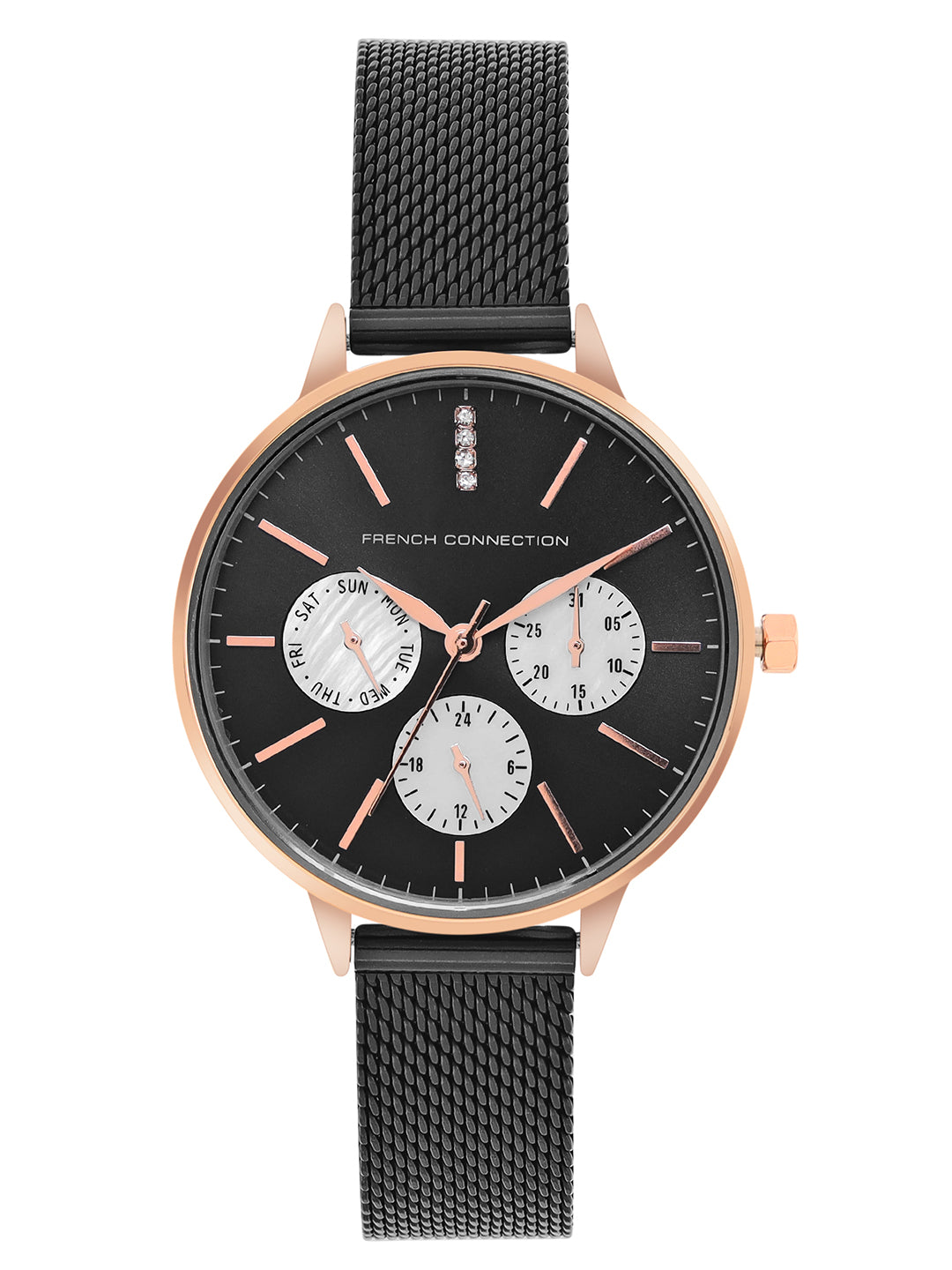 Women's Silver Casual Round Analogue Watch-FC150BR