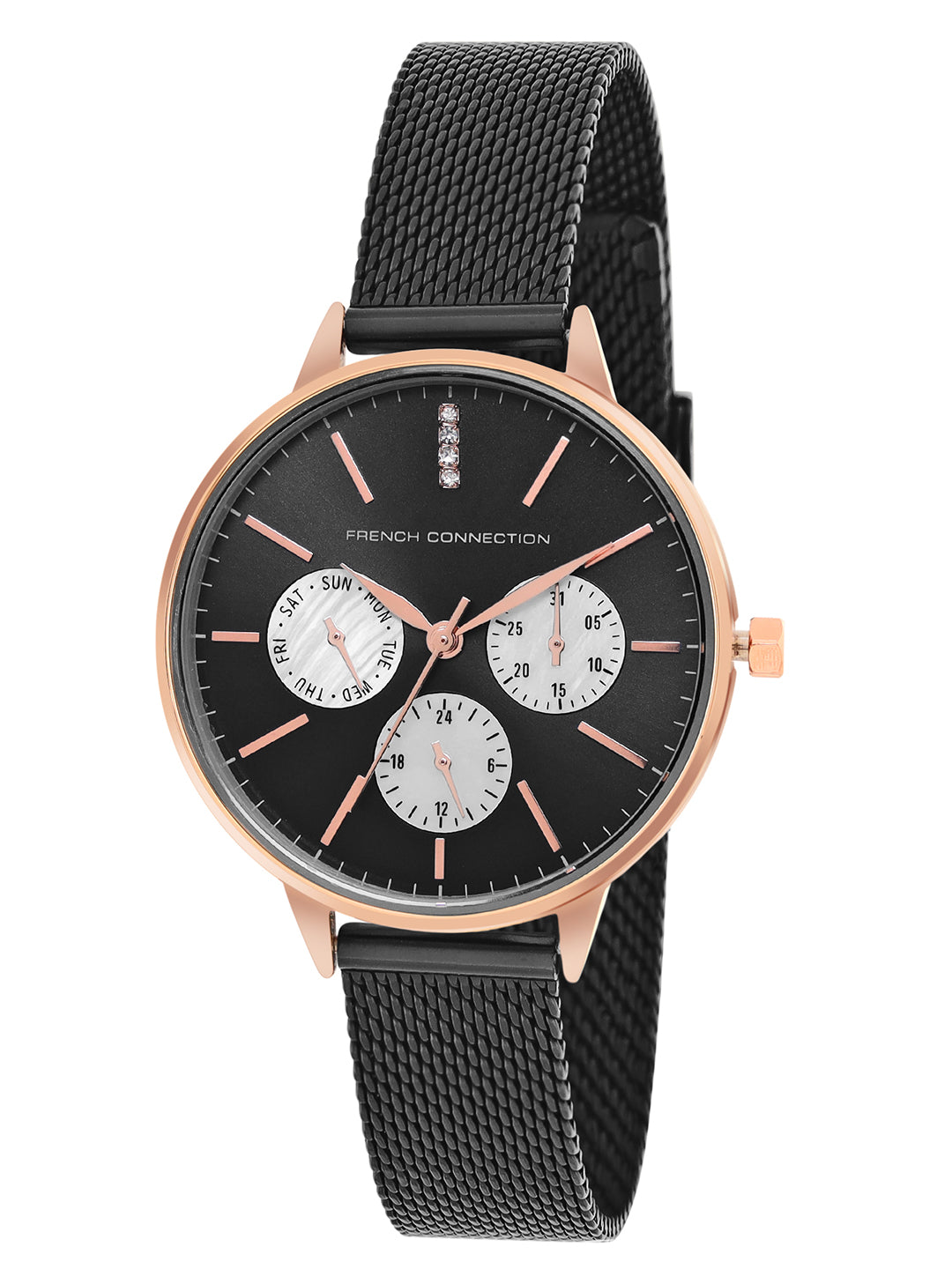 Women's Silver Casual Round Analogue Watch-FC150BR