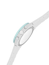 Men's White Casual Round Analogue Watch-FC184W