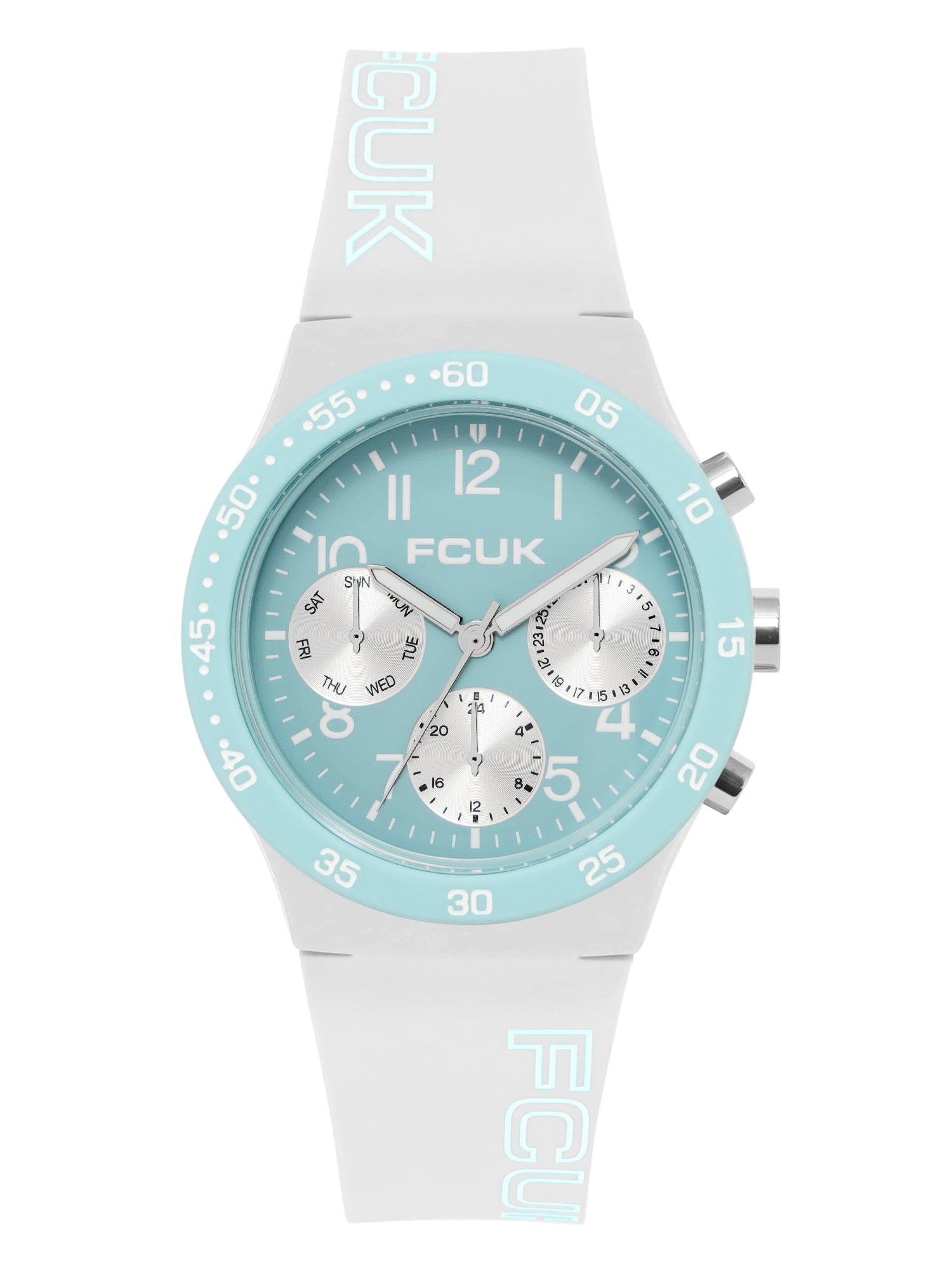 Men's Blue Casual Analogue Watch-FC198W