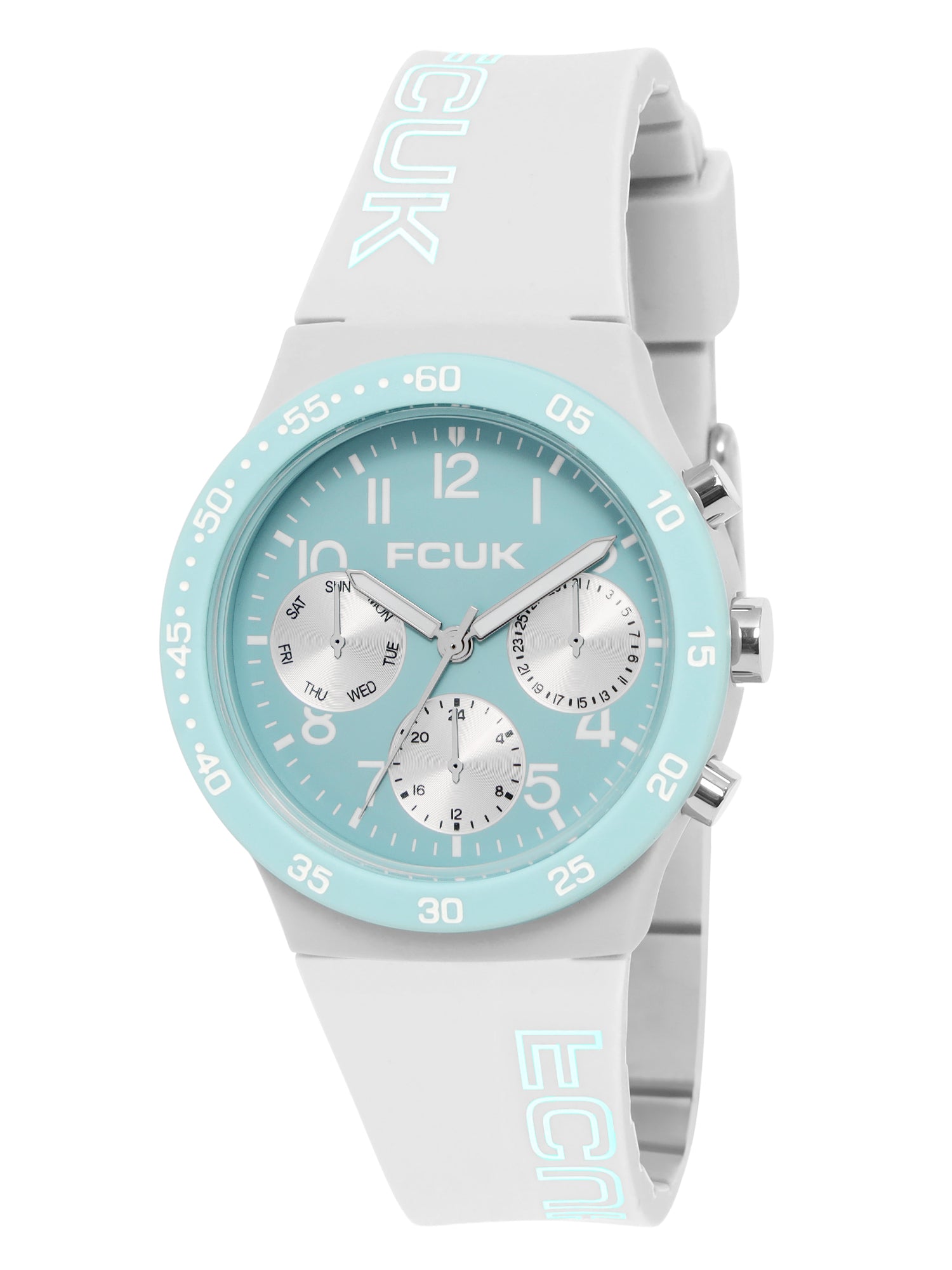 Men's Blue Casual Analogue Watch-FC198W