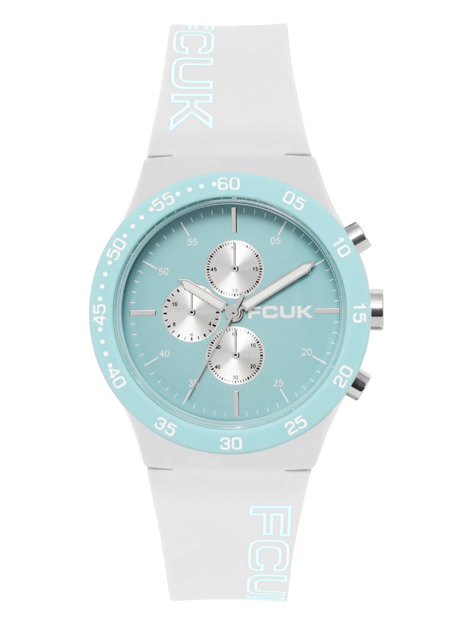 Men's Blue Casual Analogue Watch-FC199W