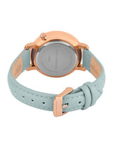 Women's Blue Casual Round Analogue Watch-FC21LU
