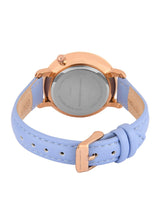 Women's Lavender Casual Round Analogue Watch-FC21L