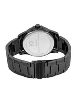 Men's Black Casual Round Analogue Watch-FCC03BM