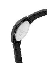 Men's Black Casual Round Analogue Watch-FCC03BM