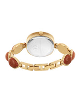 Women's Gold Casual Round Analogue Watch-FCD2BGM