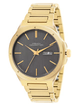 Men's Gold Casual Round Analogue Watch-FCH04GM