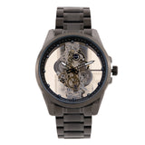 Men's Silver Metal Round Analogue Watch